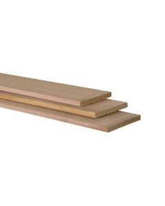 Plank geschaafd 16x145 mm keruing
